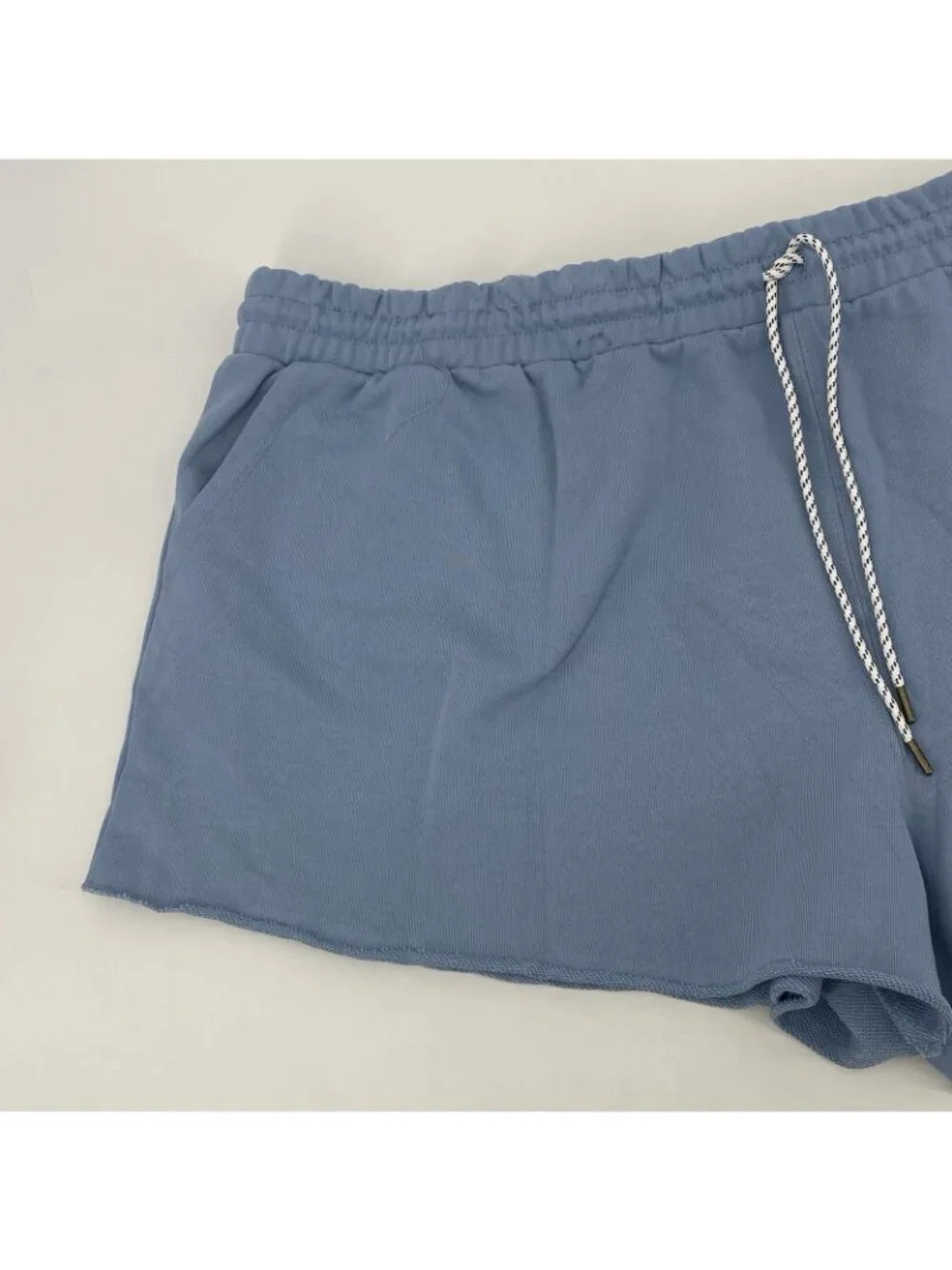 Parke x Target Plus Size 3X Light Blue Mid-Rise Pull-On Sweat Shorts NEW